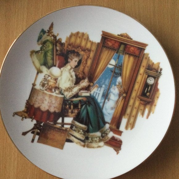 AVON president's club award collector plates "TRADITION" 2003-2004 8.5" - Picture 1 of 5